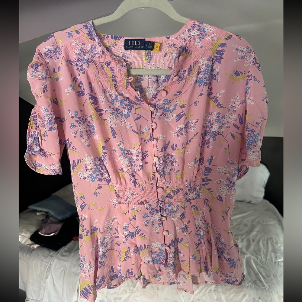 New Polo Ralph Lauren pink shirt
